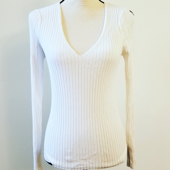 Express Sweaters - Express White Sweater